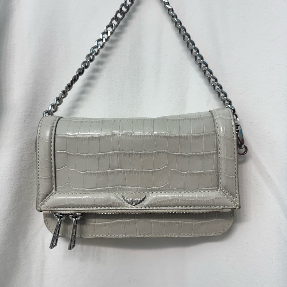 Zadig & Voltaire Leather Crossbody Rock Nano
